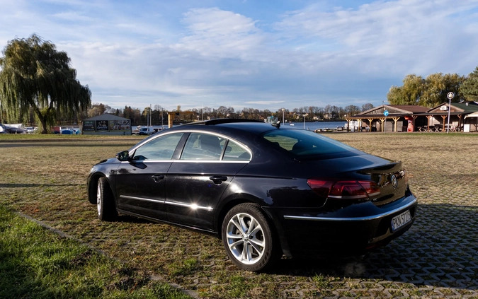 Volkswagen CC cena 65190 przebieg: 207000, rok produkcji 2013 z Ślesin małe 781